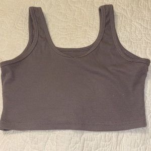 Gray crop to Shein Medium